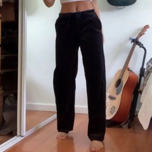 Velvet pants